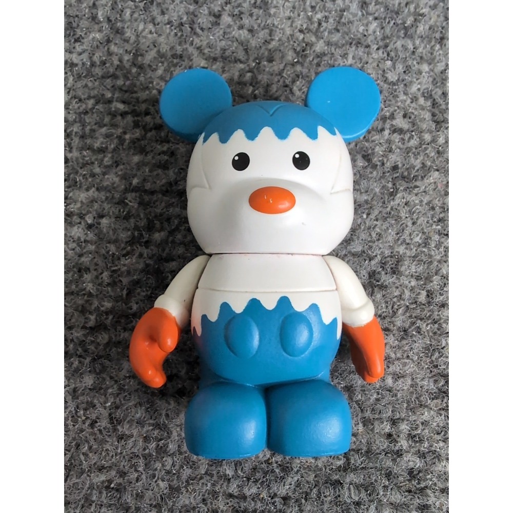 DISNEY Vinylmation URBAN Series 2 - BLUE / ORANGE GEARS BEAR - By: Dan Howard